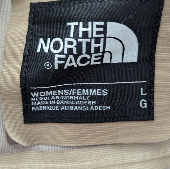 THE NORTH FACE Women's Ceptor Ski Snowboard Pants Bibs Large Black Tan - Picture 13 of 16